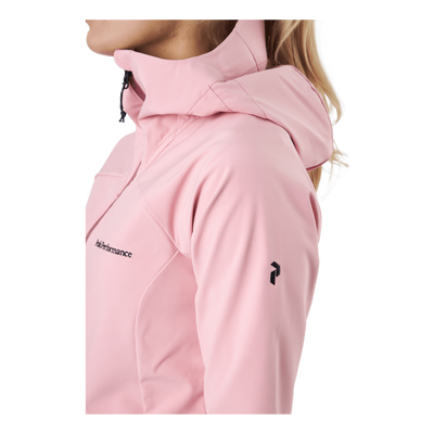 W Explore Hood Jacket Warm Blush