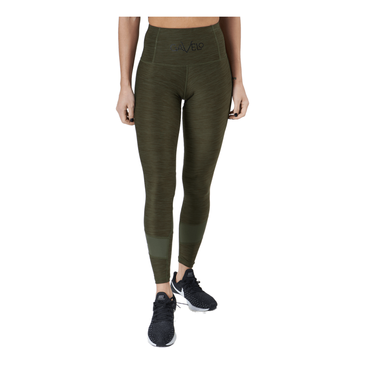 Green Melange Swirl Army Green