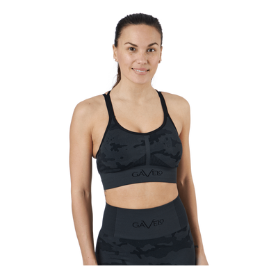 Seamless Anthracite Sports Bra Dark Grey