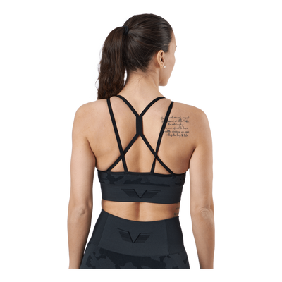 Seamless Anthracite Sports Bra Dark Grey