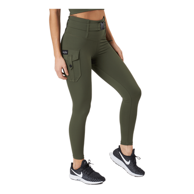 Cargo Leggings Military Green
