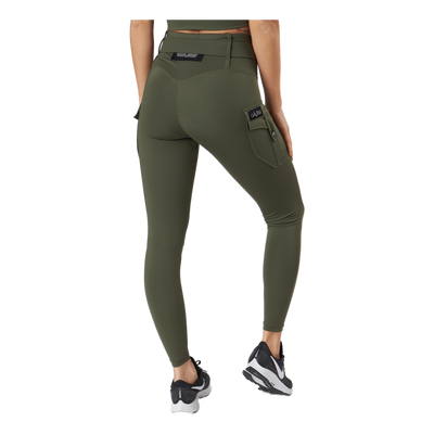 Cargo Leggings Military Green