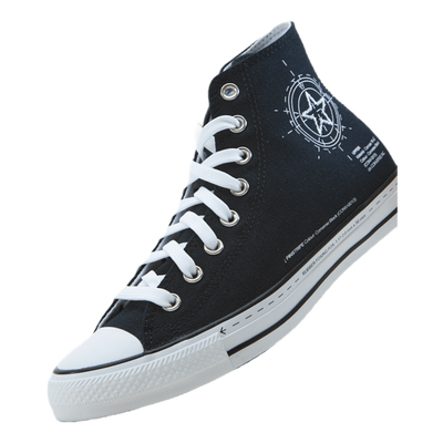 Chuck Taylor All Star Black/high Risk Red/clematis B