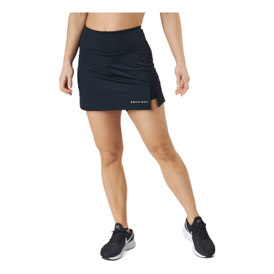 Court Jersey Skort Black