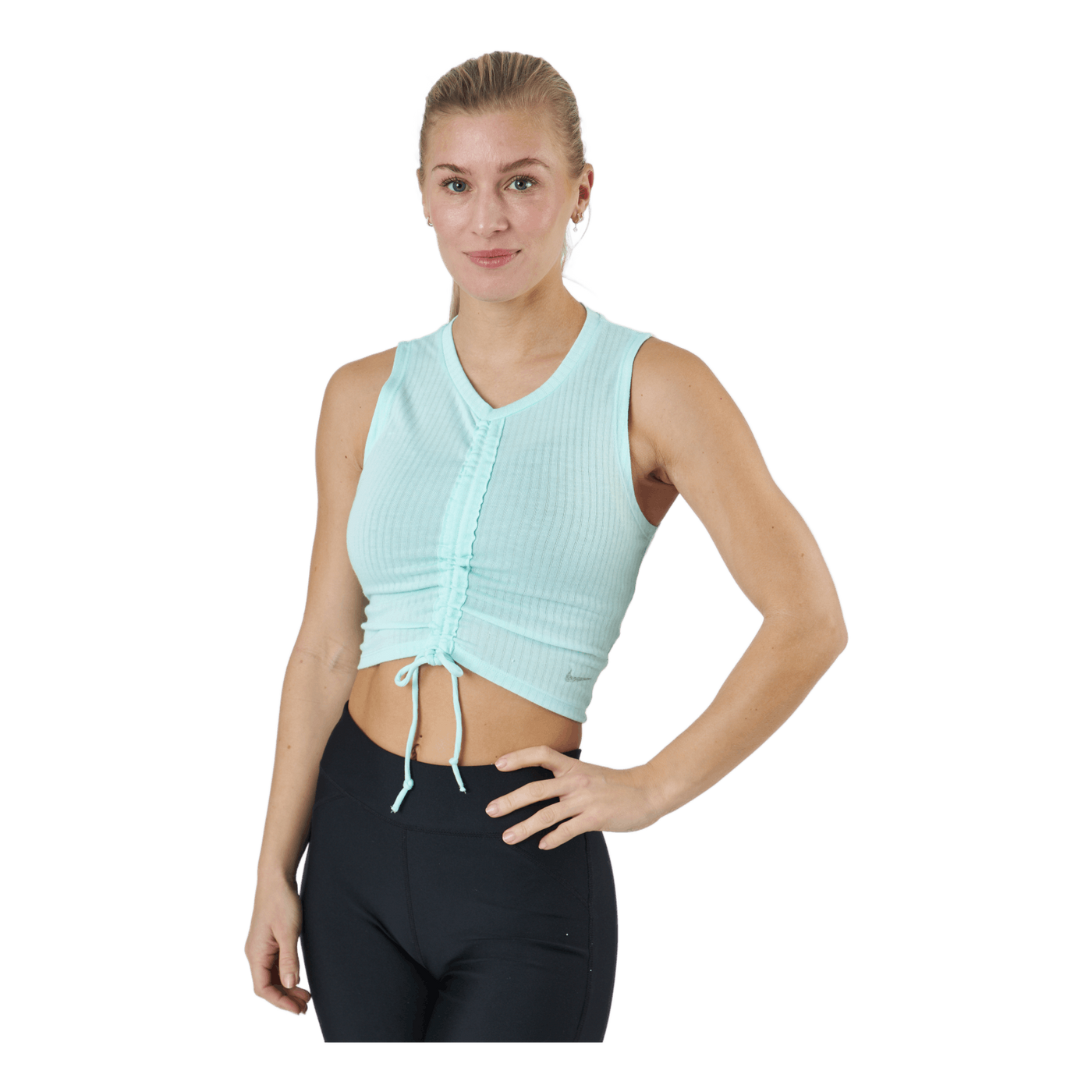 Nike Yoga Dri-fit Women's Tank Mint Foam/grey Fog