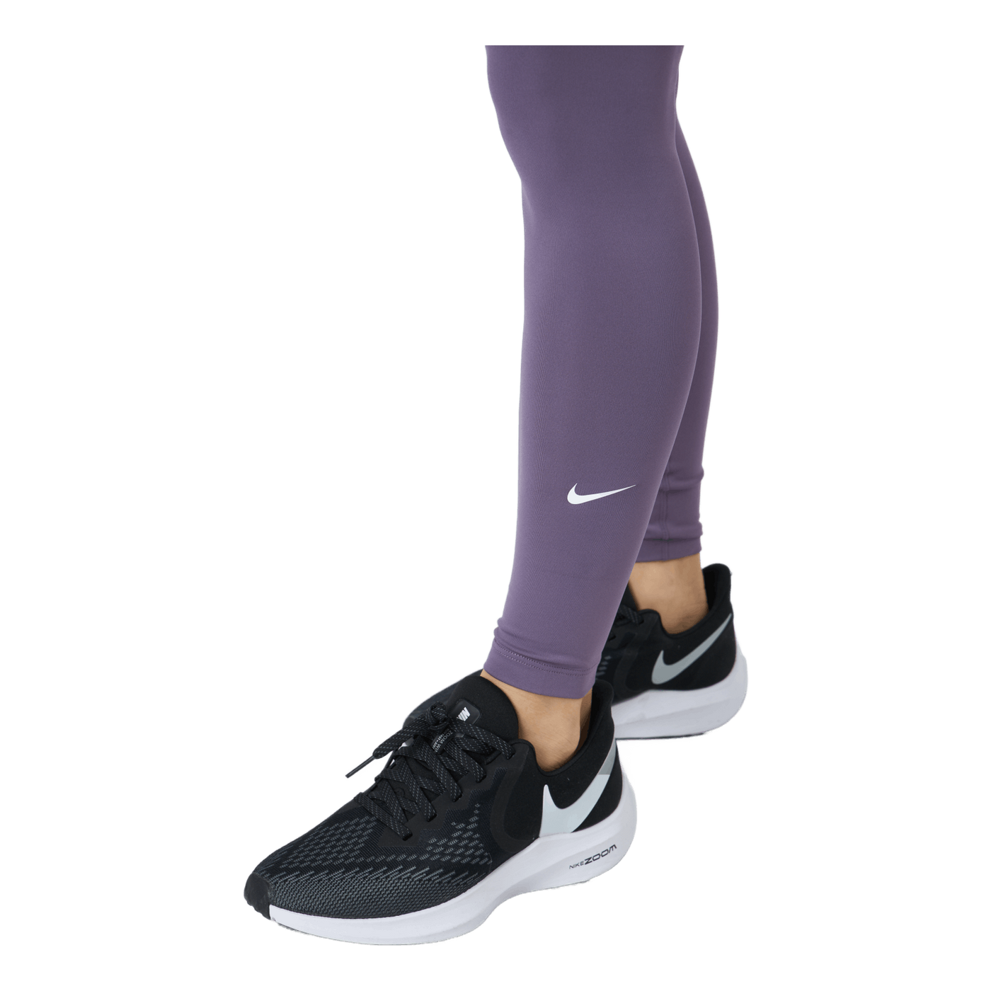 Nike Dri-fit One Women's Mid-r Amethyst Smoke/white