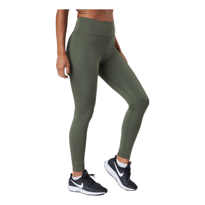 Dri-FIT One Women's Mid-Rise Leggings MEDIUM OLIVE/WHITE