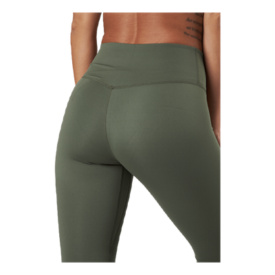 Dri-FIT One Women's Mid-Rise Leggings MEDIUM OLIVE/WHITE