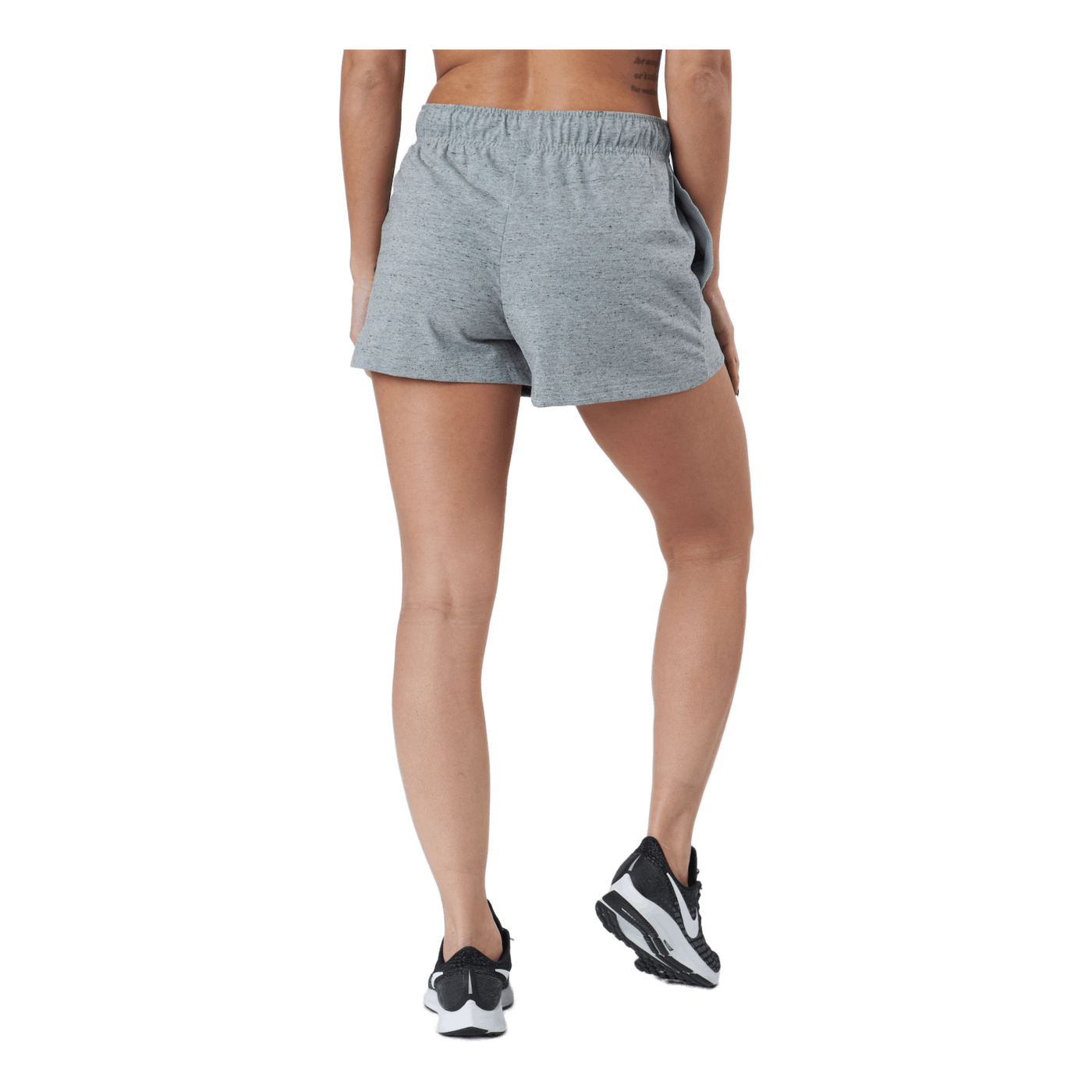 Sportswear Gym Vintage Women's Shorts DK GREY HEATHER/WHITE