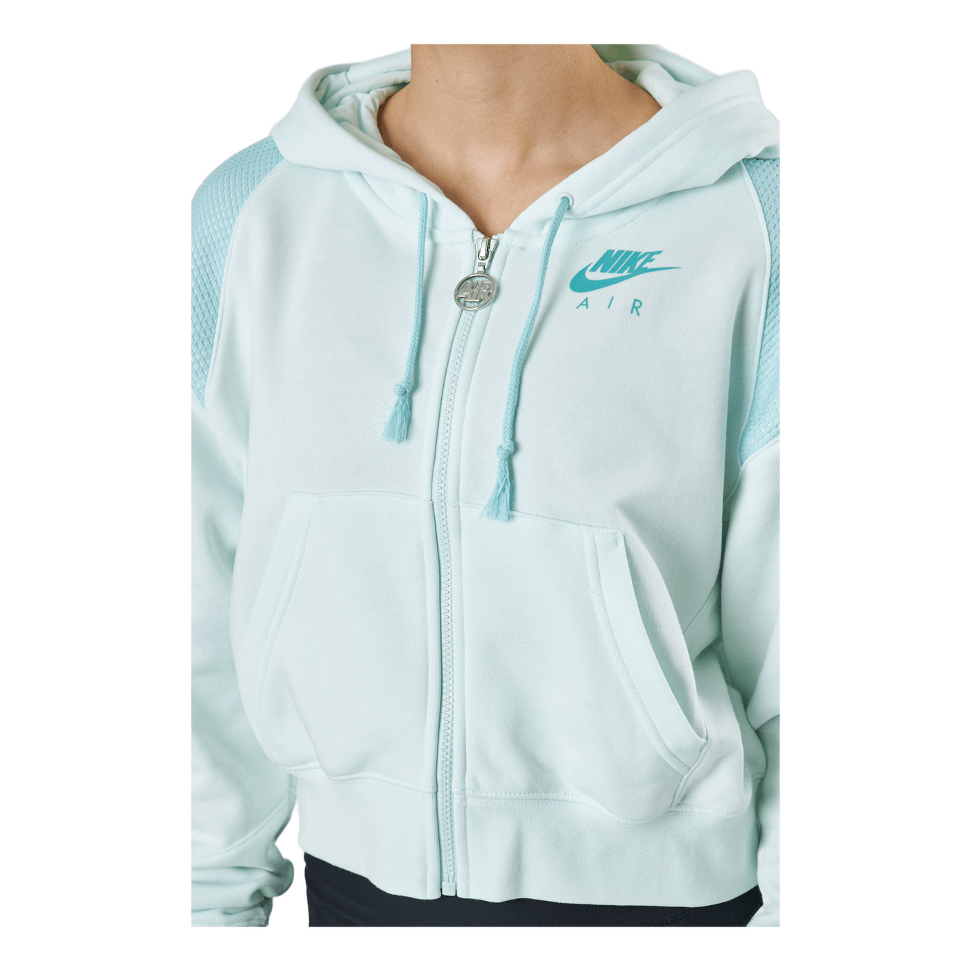 Nike Air Women's Full-zip Flee Barely Green/light Dew/washed