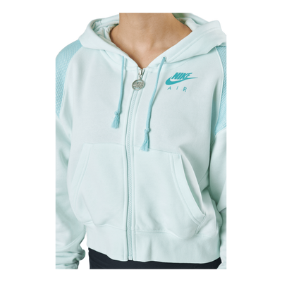 Nike Air Women's Full-zip Flee Barely Green/light Dew/washed