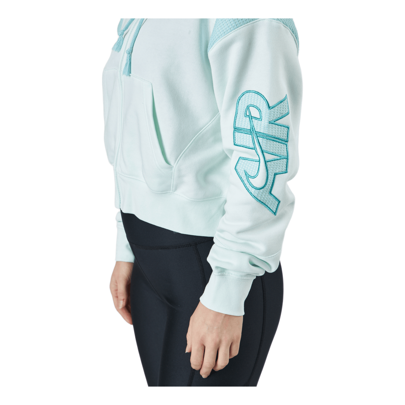 Nike Air Women's Full-zip Flee Barely Green/light Dew/washed