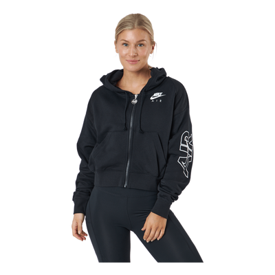 Nike Air Women's Full-zip Flee Black/black/white