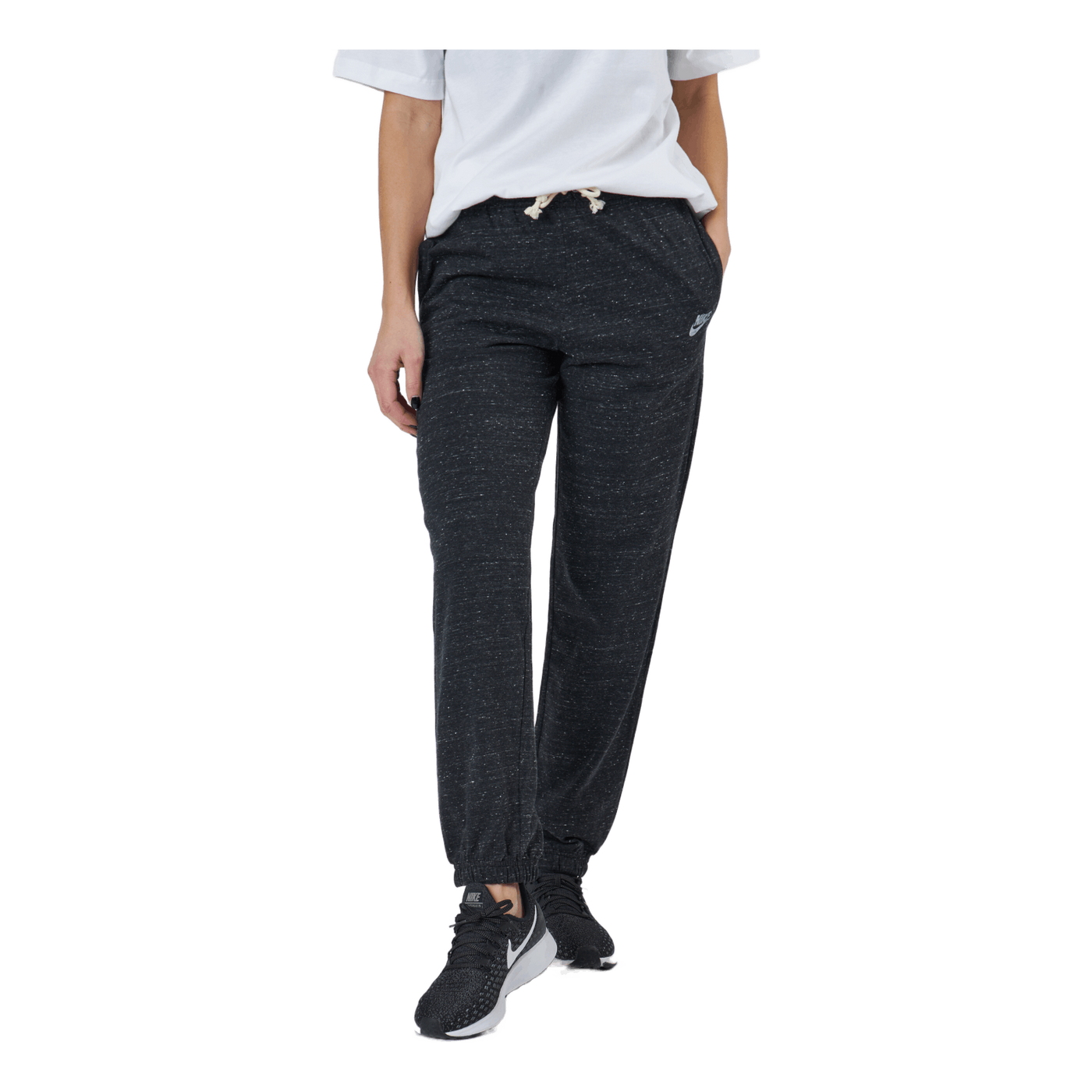 Sportswear Gym Vintage Women's Pants BLACK/WHITE