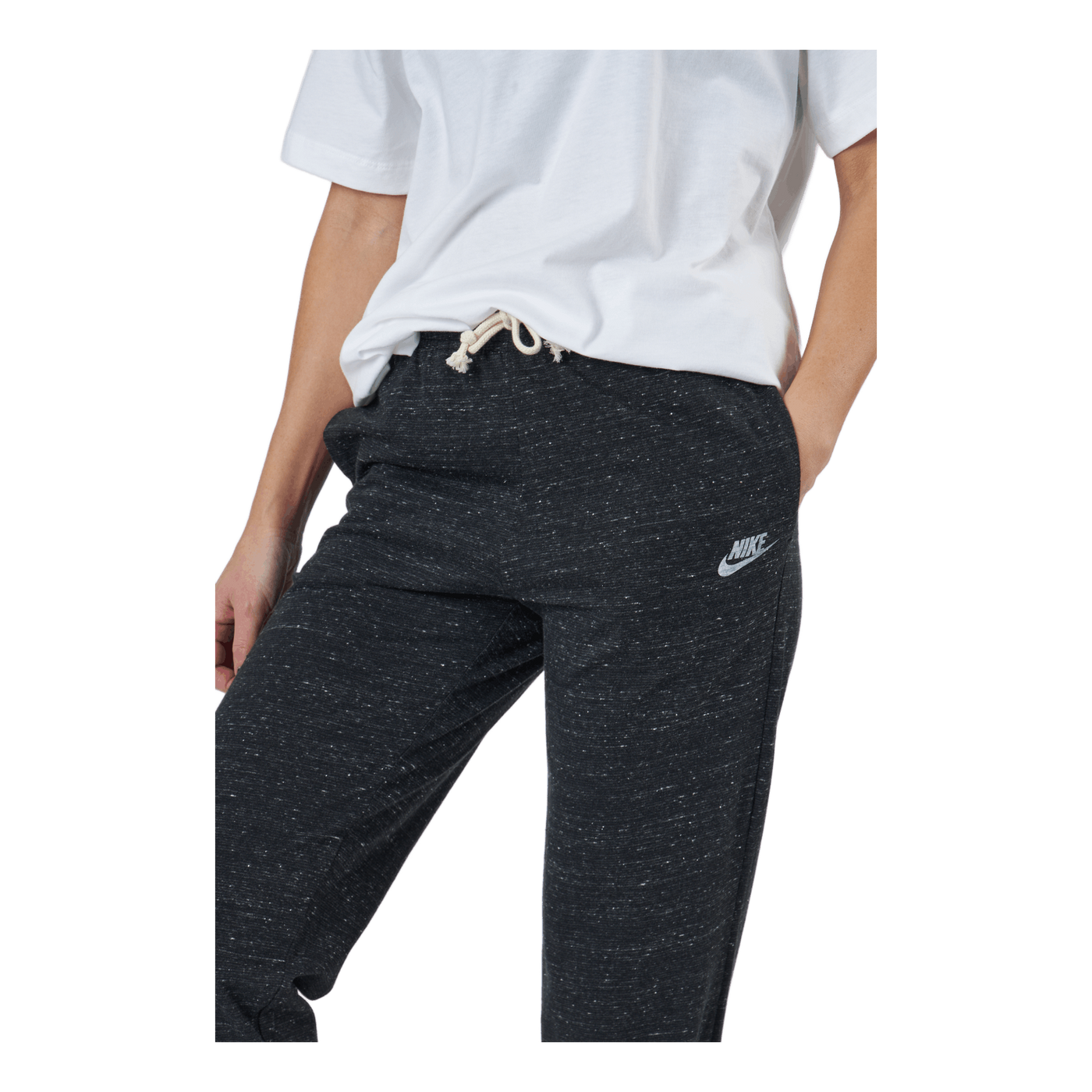 Sportswear Gym Vintage Women's Pants BLACK/WHITE