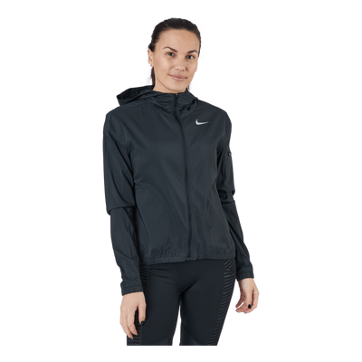 Impossibly Light Women's Hooded Running Jacket BLACK/REFLECTIVE SILV