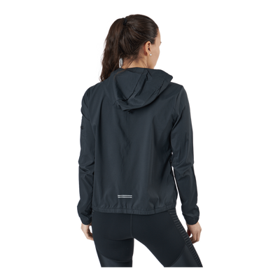 Impossibly Light Women's Hooded Running Jacket BLACK/REFLECTIVE SILV