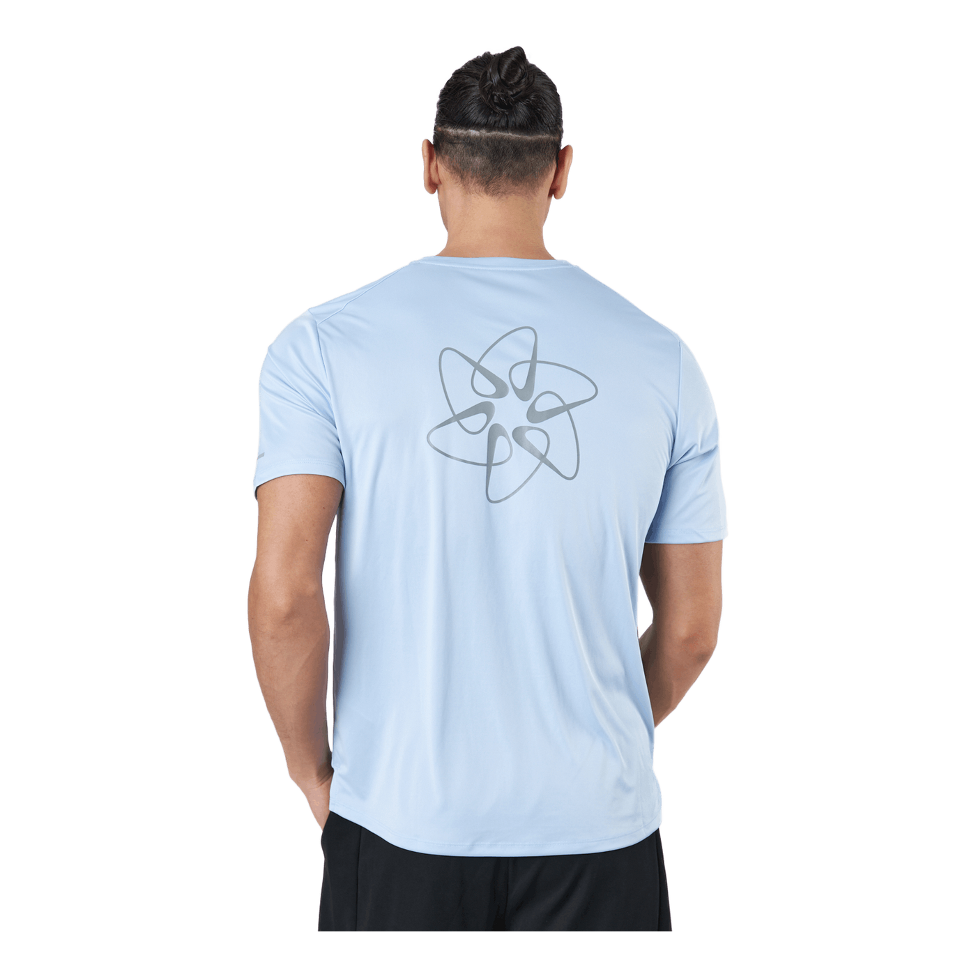 Nike Dri-fit Uv Run Division M Light Marine/reflective Silv