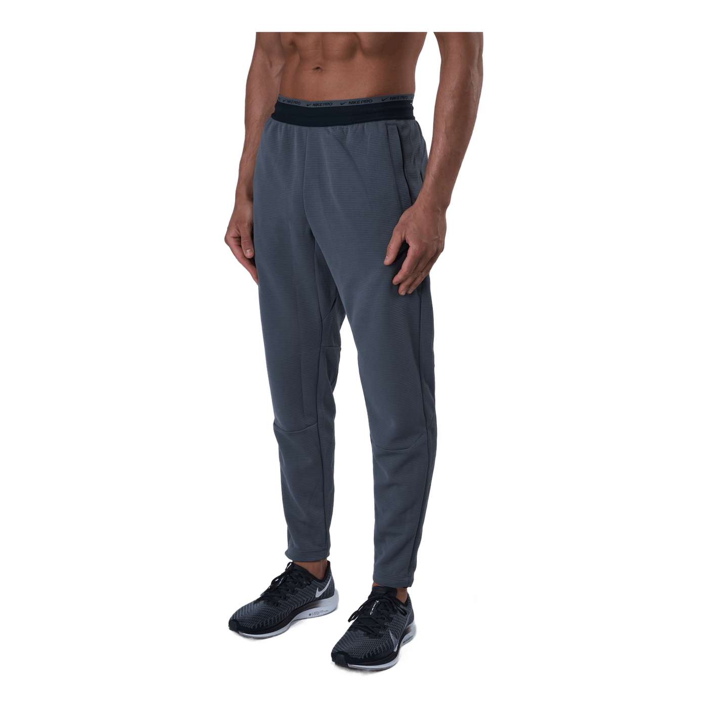 Nike Pro Men's Fleece Training Iron Grey/black/black