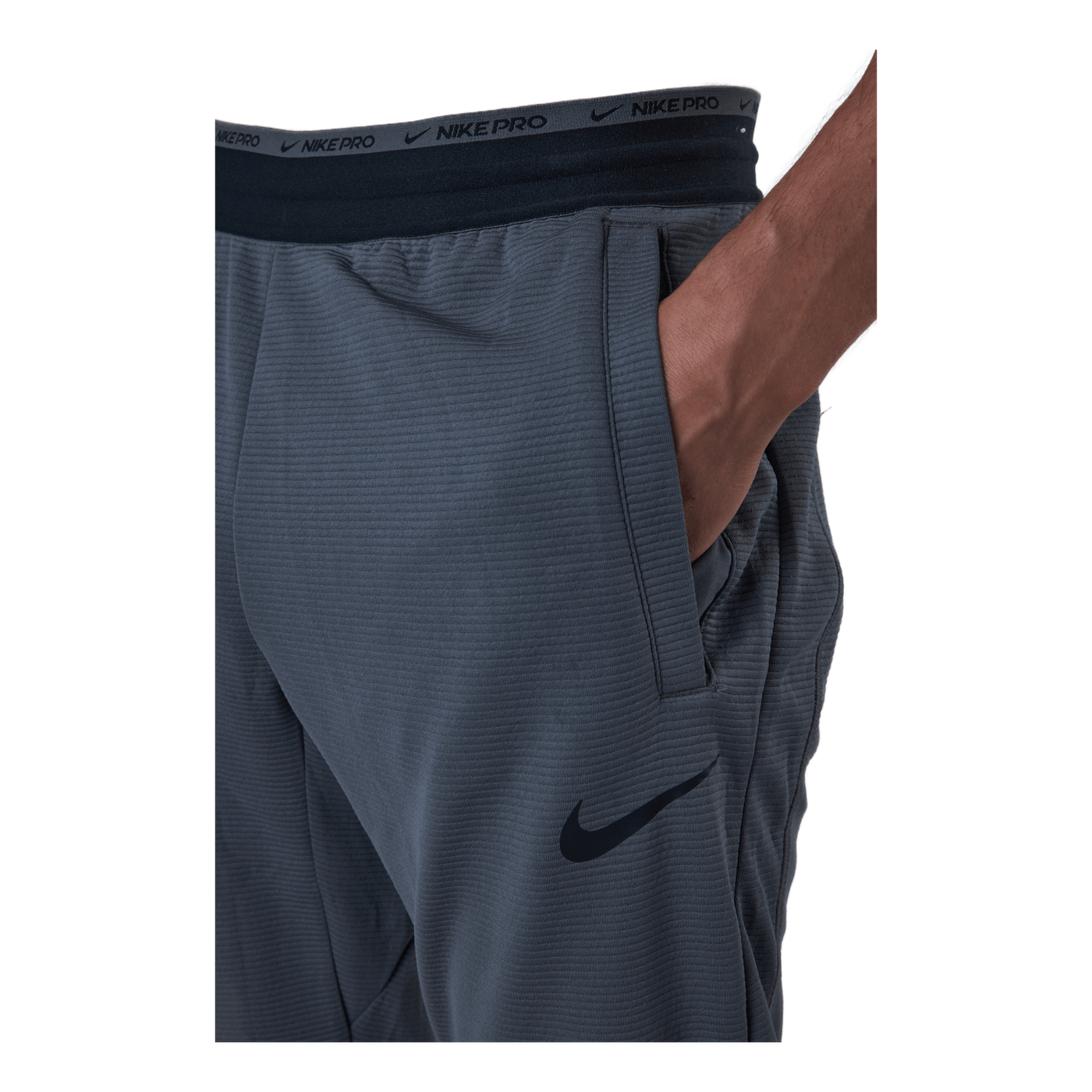 Nike Pro Men's Fleece Training Iron Grey/black/black