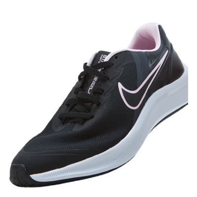 Star Runner 3 Big Kids' Road Running Shoes BLACK/BLACK-DK SMOKE GREY