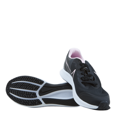 Star Runner 3 Big Kids' Road Running Shoes BLACK/BLACK-DK SMOKE GREY