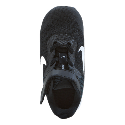 Revolution 6 Baby/Toddler Shoes BLACK/WHITE-DK SMOKE GREY