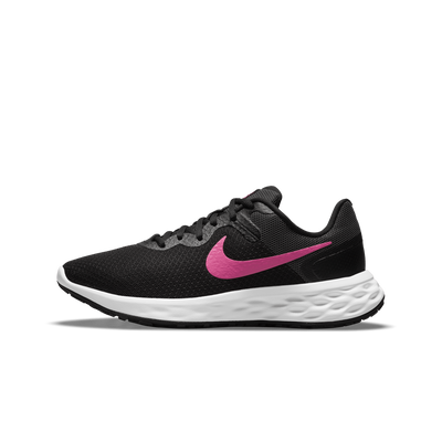 Nike Revolution 6 Women's Runn Black/hyper Pink-iron Grey