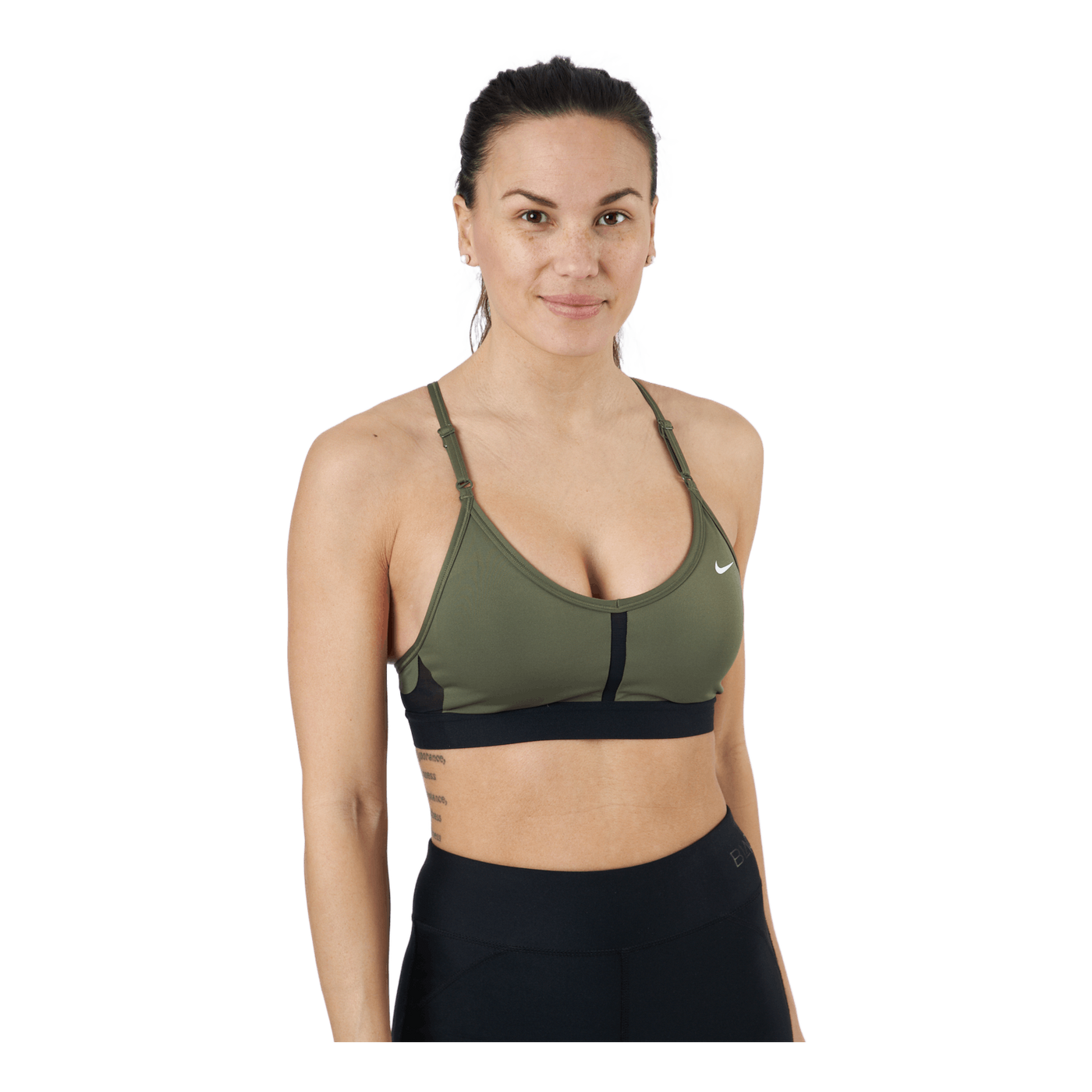 Nike Dri-fit Indy Women's Ligh Medium Olive/black/black/white