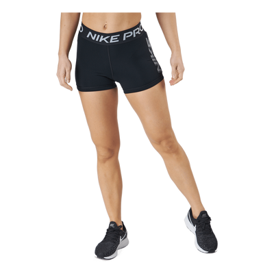 Nike Pro Dri-fit Women's 3" Gr Black/black/white