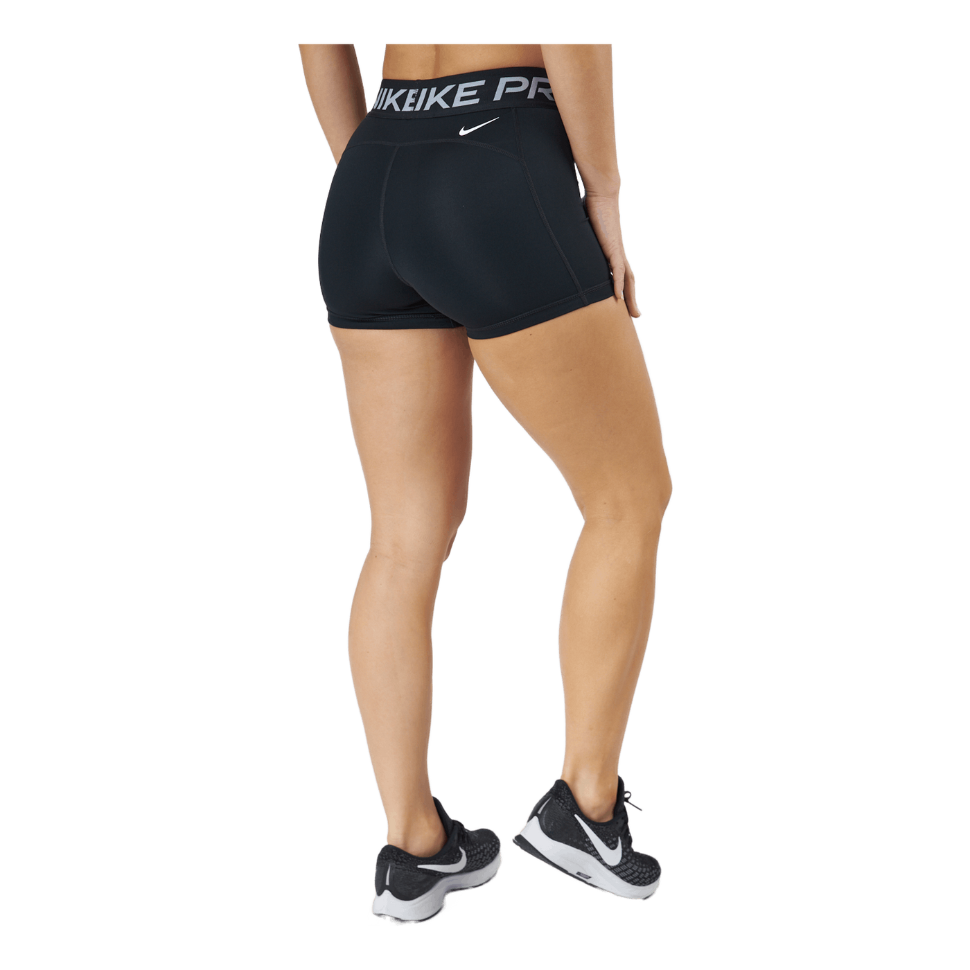 Nike Pro Dri-fit Women's 3" Gr Black/black/white