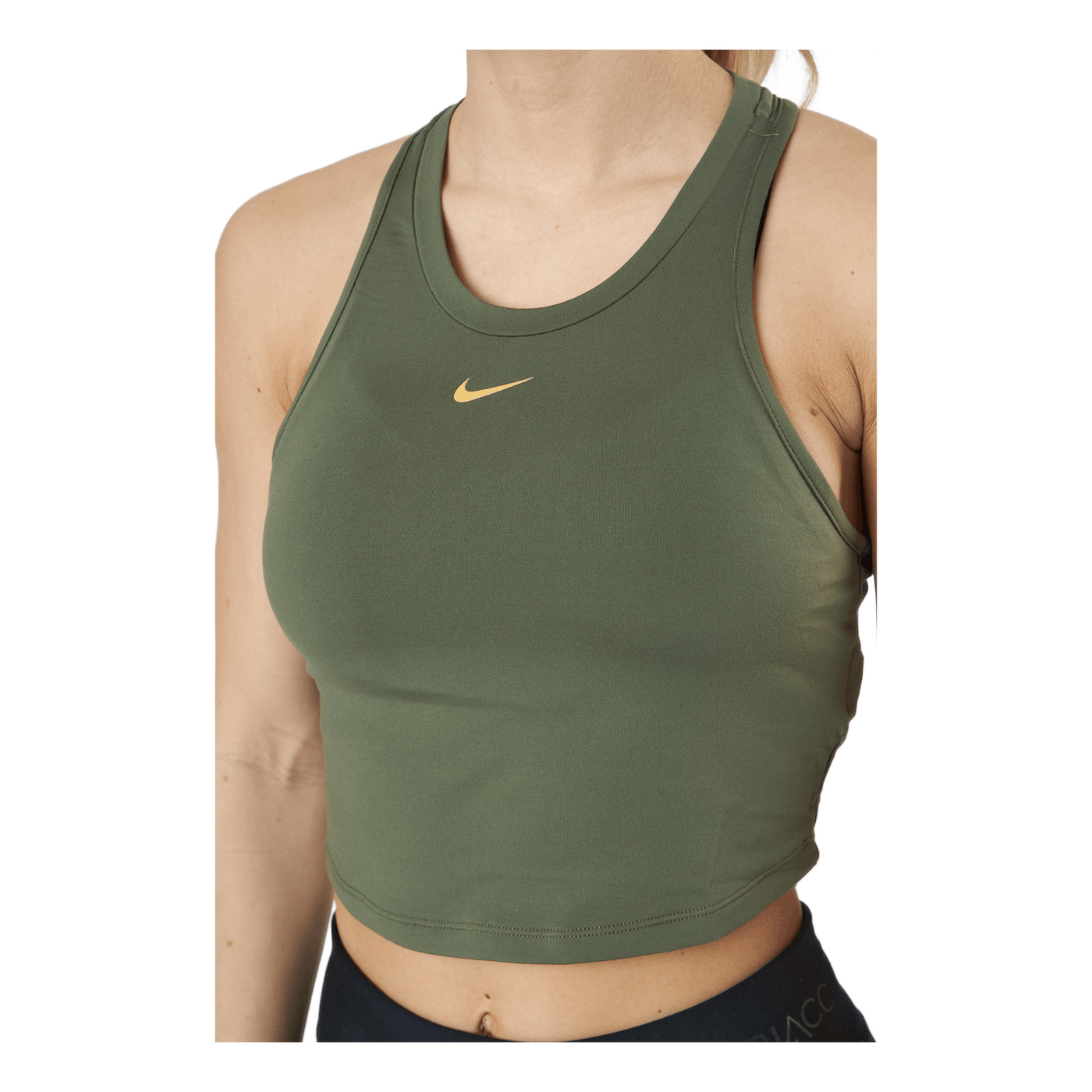 Nike Dri-fit One Luxe Women's  Medium Olive/metallic Gold