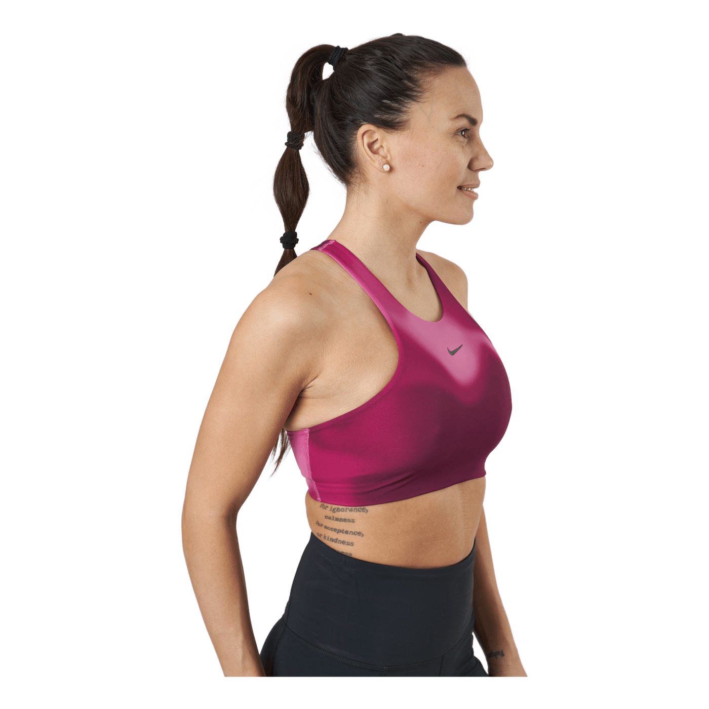 Nike Yoga Dri-fit Swoosh Women Cosmic Fuchsia/iron Grey