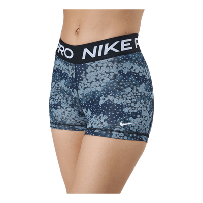 Nike Pro Dri-fit Women's 3" Pr Aviator Grey/black/white