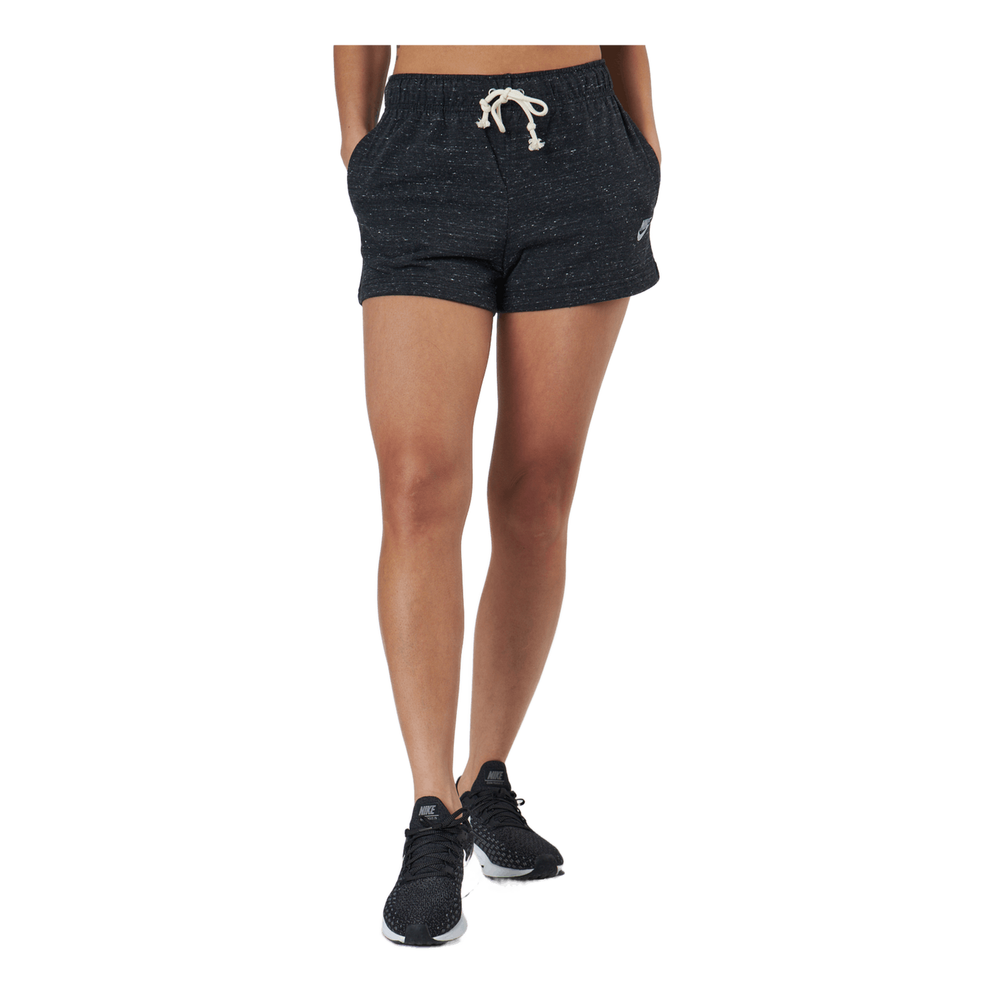 Sportswear Gym Vintage Women's Shorts BLACK/WHITE