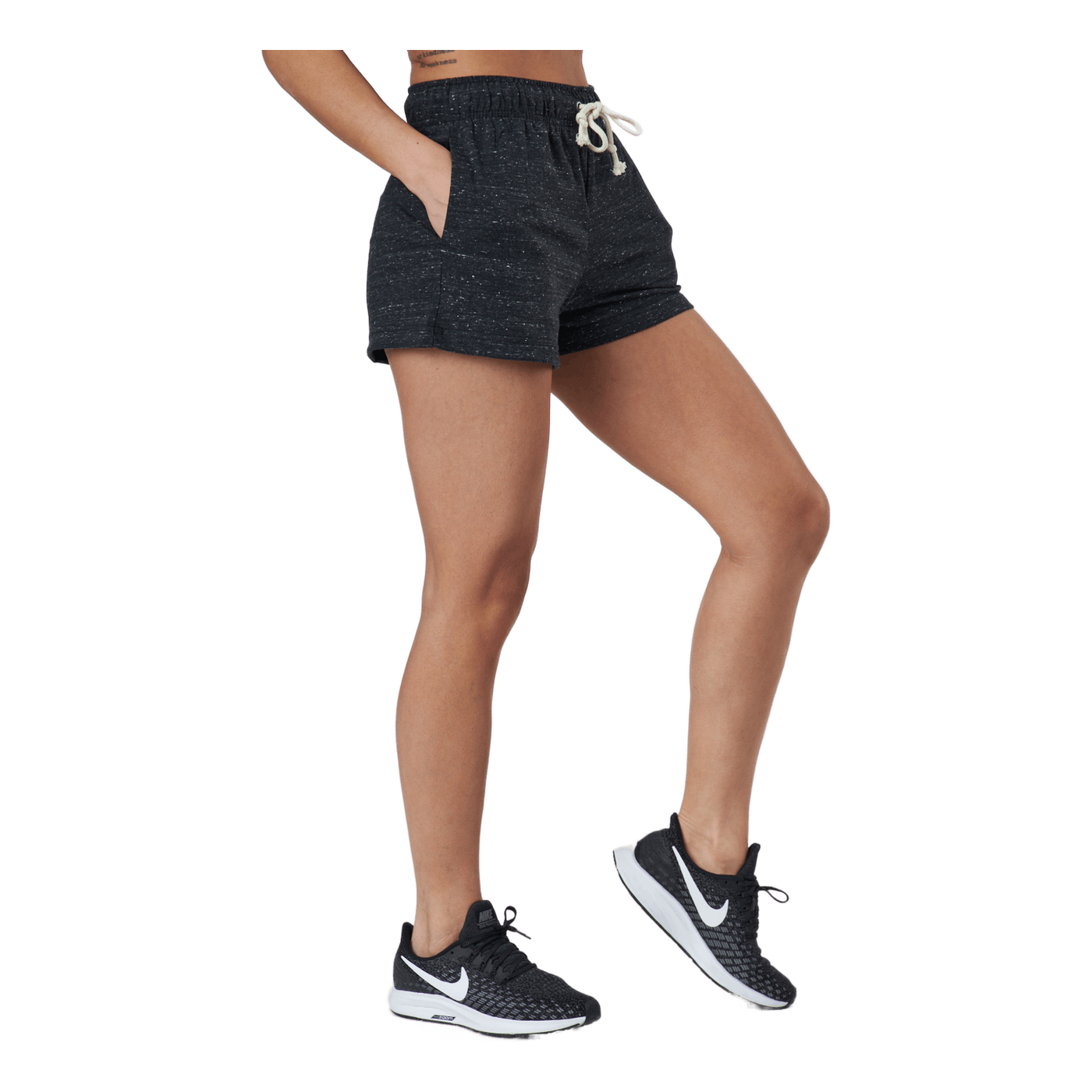 Sportswear Gym Vintage Women's Shorts BLACK/WHITE