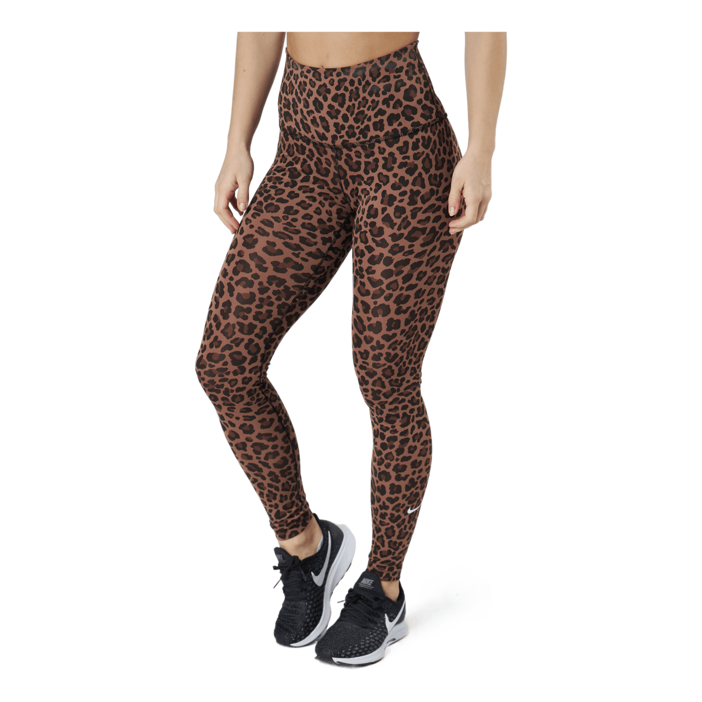 Dri-FIT One Women's High-Rise Printed Leggings ARCHAEO BROWN/WHITE