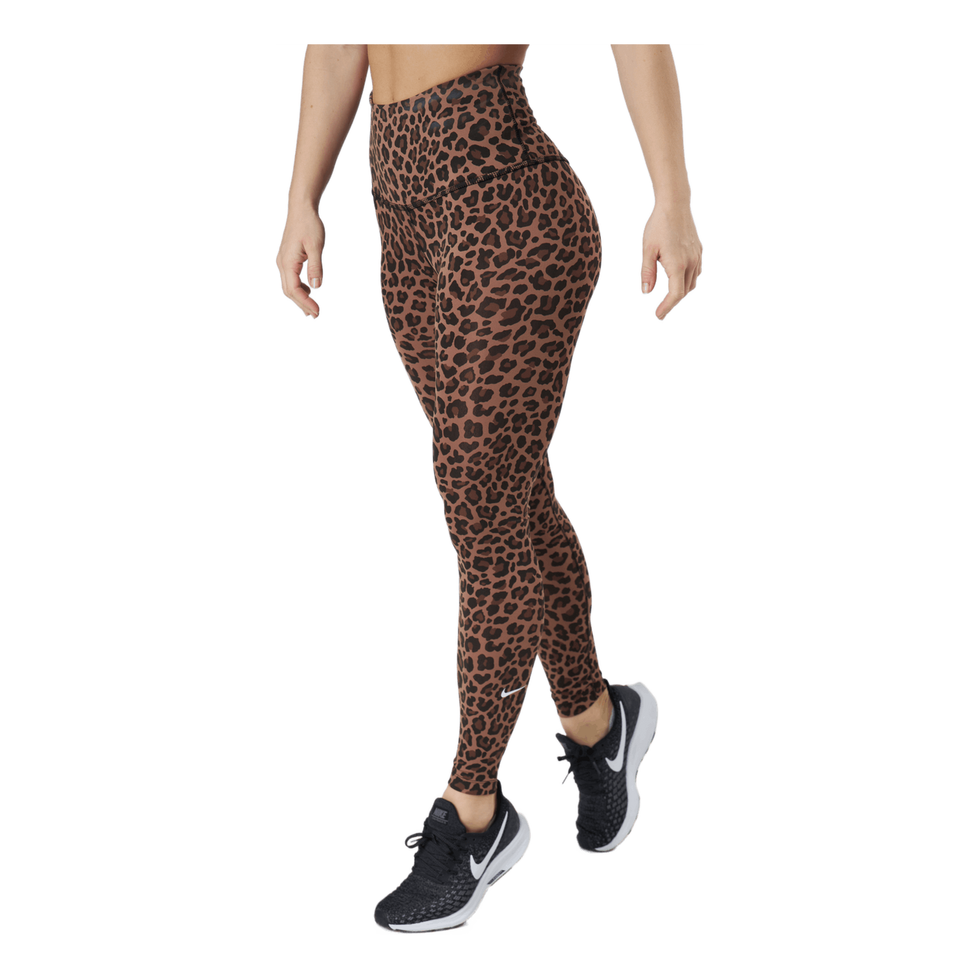 Dri-FIT One Women's High-Rise Printed Leggings ARCHAEO BROWN/WHITE