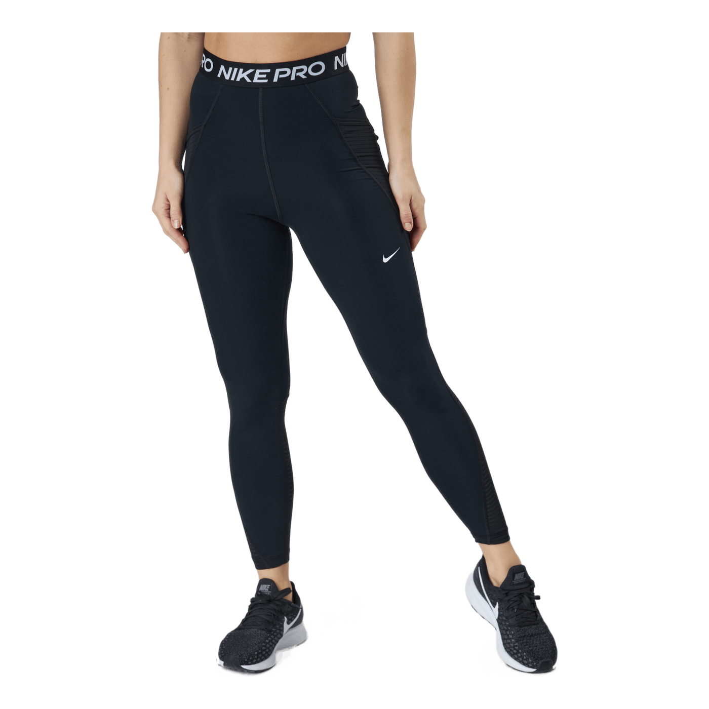 Nike Pro Dri-fit Women's High- Black/white