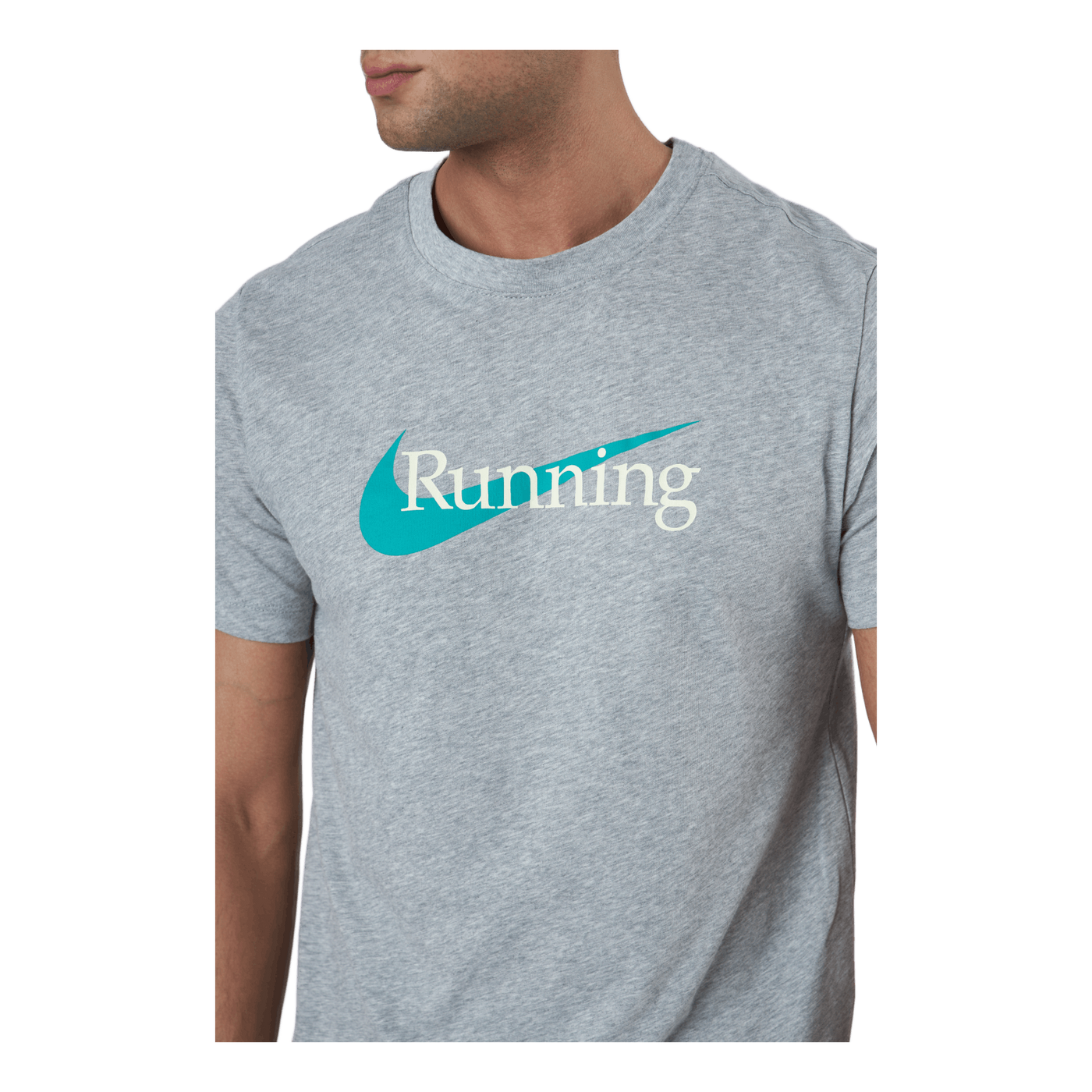 Dri-FIT Men's Running T-Shirt DK GREY HEATHER