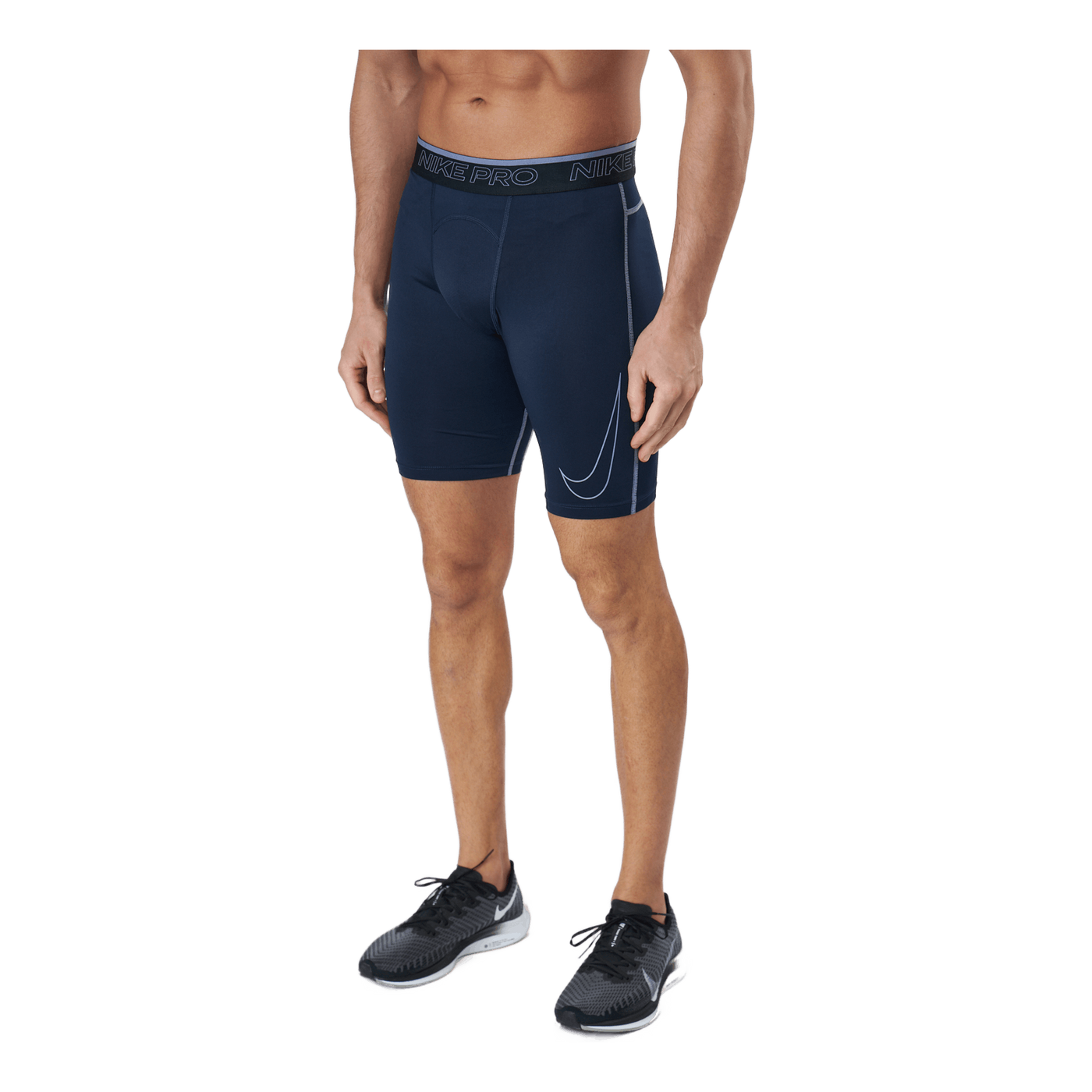 Nike Pro Dri-fit Men's Long Sh Obsidian/iron Purple/iron Purp