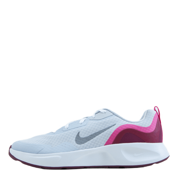 Nike Wearallday Big Kids' Shoe Pure Platinum/smoke Grey-pink
