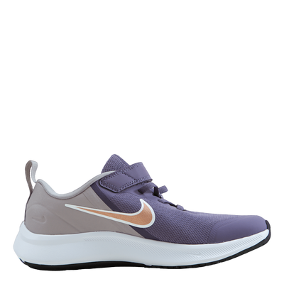 Nike Star Runner 3 Little Kids Canyon Purple/mtlc Red Bronze