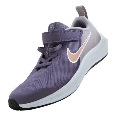 Nike Star Runner 3 Little Kids Canyon Purple/mtlc Red Bronze