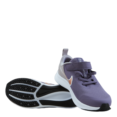 Nike Star Runner 3 Little Kids Canyon Purple/mtlc Red Bronze