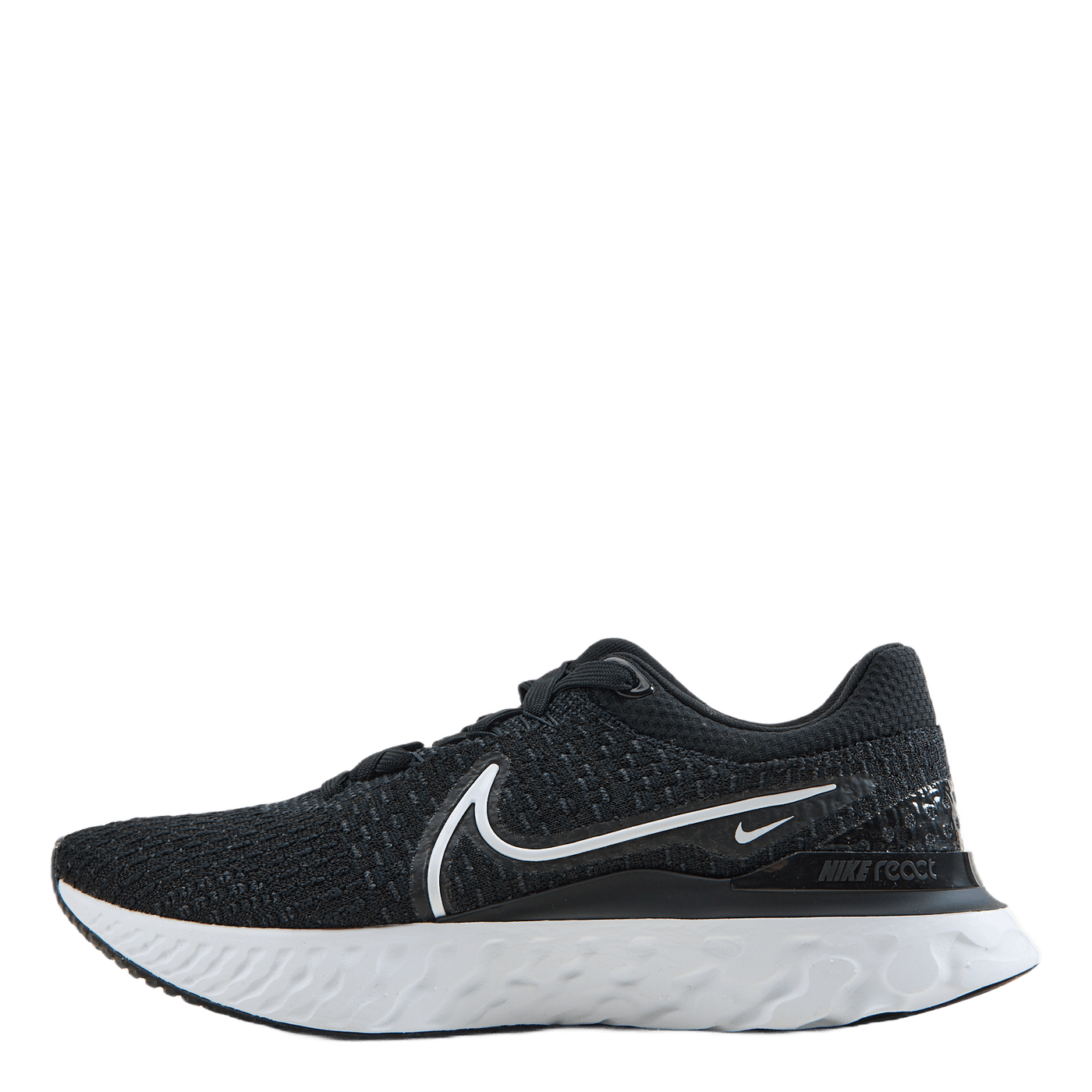 React Infinity Run Flyknit 3 Men's Road Running Shoes BLACK/WHITE