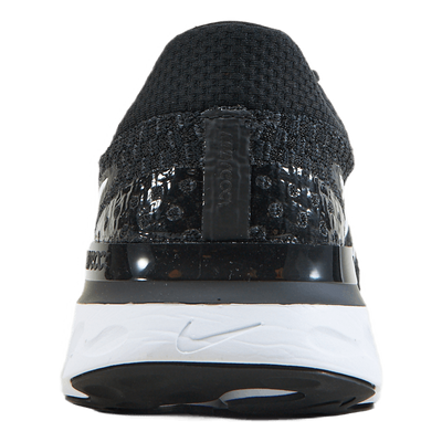 React Infinity Run Flyknit 3 Men's Road Running Shoes BLACK/WHITE