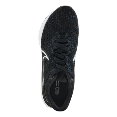 React Infinity Run Flyknit 3 Men's Road Running Shoes BLACK/WHITE