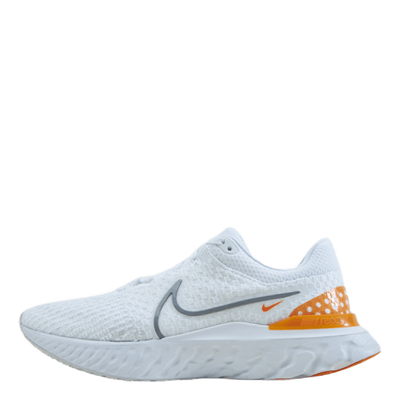Nike React Infinity Run Flykni White/particle Grey-kumquat-ph
