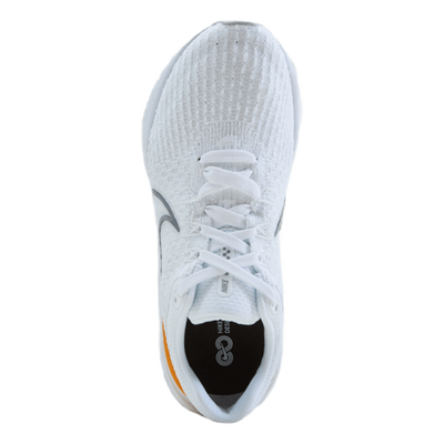 Nike React Infinity Run Flykni White/particle Grey-kumquat-ph